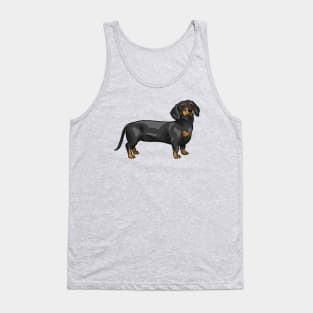 Black and Tan Dachshund Dog | Cute Sausage Dog Tank Top